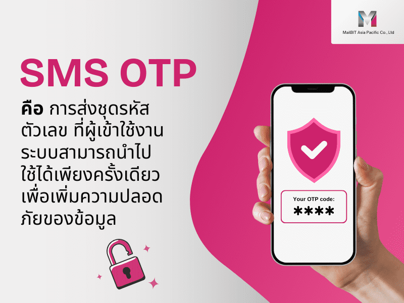 บริการส่งข้อความ SMS OTP คืออะไร?