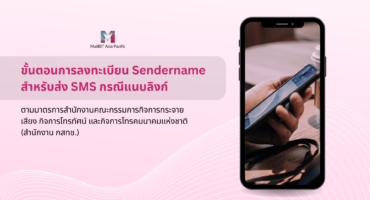 Register Sendername with Link Cover