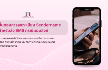 Register Sendername with Link Cover